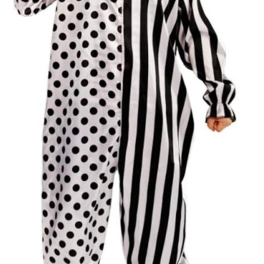 Mens Clown Halloween Costume Large - Picture 2 of 3